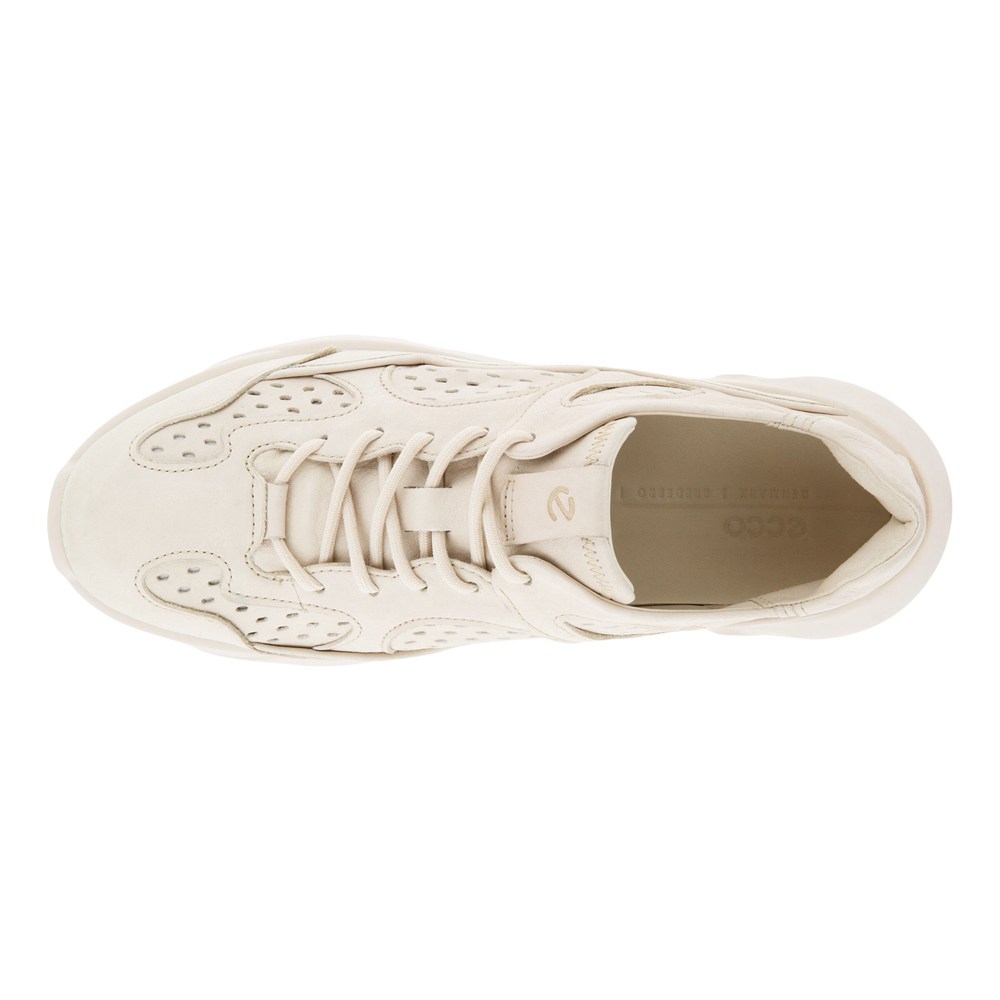 ECCO Womens Sneakers Beige - Chunky Laced - WUX-164820